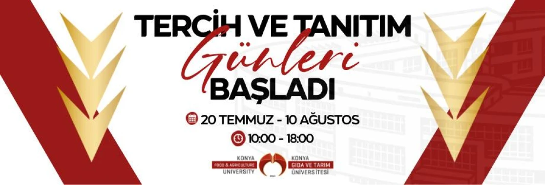KGT&Uuml; Tercih ve Tanıtım G&uuml;nleri Başladı