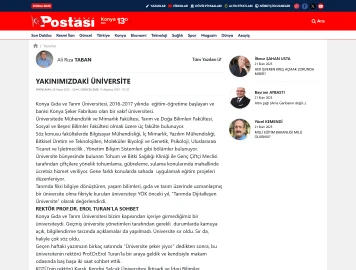 Yakınımızdaki &Uuml;niversite