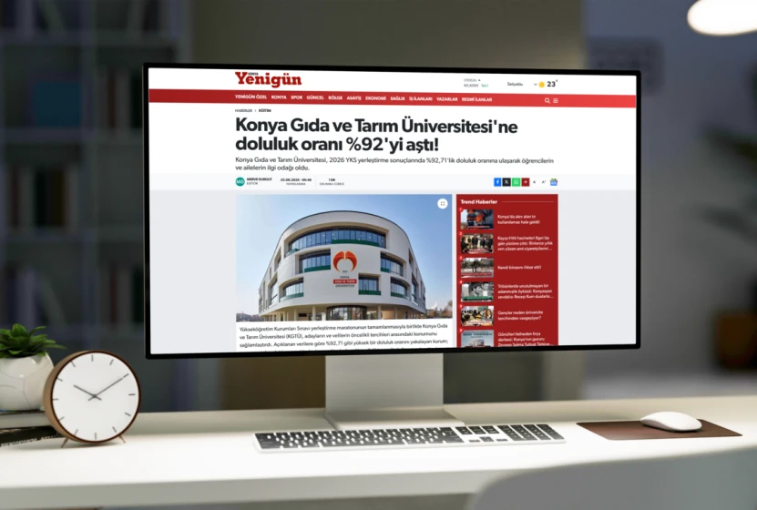 Konya Gıda ve Tarım Üniversitesi'ne doluluk oranı %92'yi aştı!