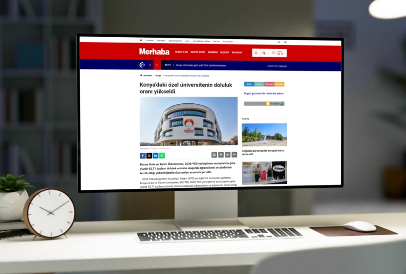 Konya'daki özel üniversitenin doluluk oranı yükseldi