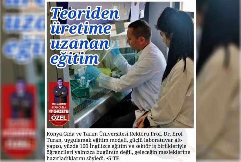 Teoriden &Uuml;retime Uzanan Eğitim