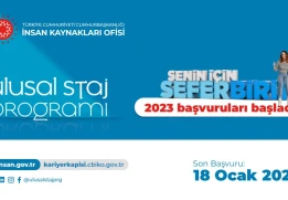 2023 Ulusal Staj Programına Başvurular Başladı