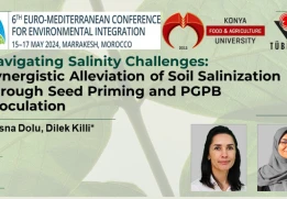 Bitkisel Üretim ve Teknolojileri Bölümü Yüksek Lisans Öğrencimiz Hüsna Dolu Fas'ta Düzenlenen ‘’The 6th Euro-Mediterranean Conference for Environmental Integration (EMCEI-2024)’’ Konferansına Katıldı