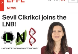 Gıda Mühendisliği Bölümümüzden Dr. Öğr. Üyesi Sevil Çıkrıkcı Erünsal COST Aksiyonu Kapsamında Kazandığı Destek ile İsviçre’de Bulunan EPFL Üniversitesi’nde Araştırma Çalışmaları Gerçekleştirdi