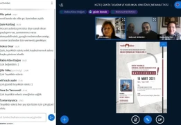 “Grafik Tasarımı ve Kurumsal Kimliğin İç Mekâna Etkisi” İsimli Online Etkinlik İle İç Mimarlık Öğrencileri Bir Araya Geldi