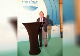 I. Su Şurası Toplantılarına Genel Sekreter Yardımcımız Namık Ceyhan Katıldı