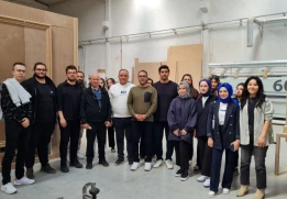 İç Mimarlık Bölümü IMB2000 İç Mimari Proje-II Dersi Kapsamında Zirve Dekor’a Teknik Gezi Düzenlendi