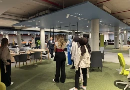 İç Mimarlık Bölümü IMB3001 İç Mimari Proje-III Dersi Kapsamında Bürotime Plaza’ya Teknik Gezi Düzenlendi