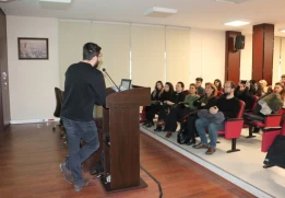 İ&ccedil; Mimarlık S&ouml;yleşileri Kapsamında &ldquo;Guss Design&rdquo; Firması İ&ccedil; Mimarlık &Ouml;ğrencileri ile Buluştu