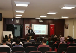 Kariyer Merkezimiz ve İleri Tarım Uygulama Araştırma ve Geliştirme Merkezimiz (İTUAM) İş Birliği ile “Teknoloji Yönetimi” Semineri Düzenlendi
