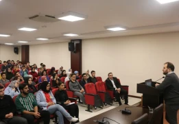 Kariyer Merkezimiz ve Teknoloji Transfer Ofisimiz (TTO ) İşbirliği ile Düzenlenen “KGTÜ Öğrenci İş Fikirleri Ve Projeleri Destek Faaliyetleri Bilgilendirme ” Etkinliği Gerçekleştirildi