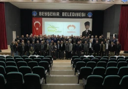 KGT&Uuml; ve Konya Şeker İş Birliğiyle Beyşehir&rsquo;de &Ccedil;ift&ccedil;i Buluşması Ger&ccedil;ekleştirildi