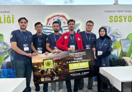 Konya Gıda ve Tarım &Uuml;niversitesi AgroByte Aqua Takımına 1 Milyon TL Değerinde T&Uuml;ME Yatırımcı &Ouml;d&uuml;l&uuml;