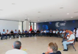 Konya Gıda ve Tarım Üniversitesi Mütevelli Heyet Başkanı Prof. Dr. Mehmet Kılıç ve Rektör Prof. Dr. Erol Turan, Seydişehir Muhtarları ile Bir Araya Geldi