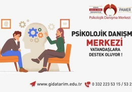 Konya Gıda ve Tarım Üniversitesi, Psikolojik Danışma Merkezi İle Vatandaşlara Destek Oluyor