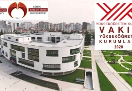 Konya Gıda ve Tarım &Uuml;niversitesi &Uuml;lkemizdeki Vakıf &Uuml;niversitelerinin Değerlendirildiği &ldquo;Y&Ouml;K Vakıf Y&uuml;ksek&ouml;ğretim Kurumları 2020 Raporunda&rdquo; Eğitim-&Ouml;ğretim Kalitesi ve &Ouml;ğrenci Merkezlilik Alanlarında En &Uuml;st Basamakta Yer Aldı