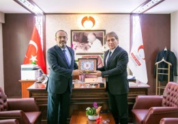 Konya Teknik &Uuml;niversitesi Rekt&ouml;r&uuml; Prof. Dr. Osman Nuri &Ccedil;ELİK&rsquo;ten, Rekt&ouml;r&uuml;m&uuml;ze Hayırlı Olsun Ziyareti