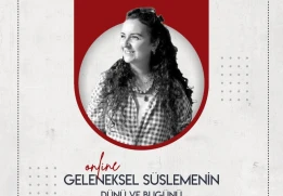 Öğr. Gör. Seda MAZLUM, “Geleneksel Süslemenin Dünü ve Bugünü” İsimli Sunumda İç Mimarlık Öğrencileriyle Bir Araya Geldi