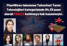 PLANTWAVE Takımımız “Bitkilerden Alınan Sinyallere Dayanarak Mevcut veya Potansiyel Hastalık Tespitinin Yapılması” Projeleri ile TEKNOFEST 2022 Tarım Teknolojileri Yarışmasında Finale Katılmaya Hak Kazandı