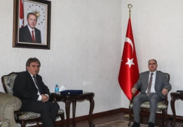 Rekt&ouml;r&uuml;m&uuml;z&rsquo;den Konya Valisi Vahdettin &Ouml;zkan&rsquo;a Ziyaret