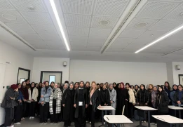 Şems-i Tebrizi Kız Anadolu İmam Hatip Lisesi &Uuml;niversitemize Gezi D&uuml;zenledi