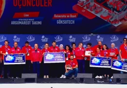 TEKNOFEST 2022 Turizm Teknolojileri Kategorisinde Türkiye Üçüncüsü olan GöksuTech Takımımız Ödülünü TEKNOFEST Yönetim Kurulu Başkanı Sayın Selçuk Bayraktar’dan Aldı 