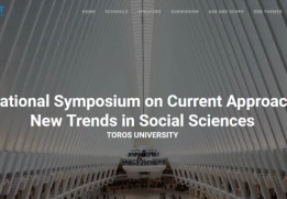 Toros Üniversitesi’nin Ev Sahipliğinde, Üniversitemizin de Ortaklığıyla Düzenlenen ISCANT 2021 (International Symposium on Current Approaches & New Trends in Social Sciences) 24-25 Haziran Tarihlerinde Gerçekleştirildi
