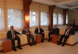 &Uuml;niversite Rekt&ouml;rleri Aylık İstişare Toplantısı &Uuml;niversitemiz Ev Sahipliğinde Ger&ccedil;ekleşti 