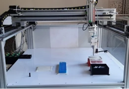 Üniversitemiz KİT-ARGEM (Yeni Nesil Gıda Kit ve Referans Madde Araştırma Geliştirme Merkezi) Laboratuvarlarında DNA İzolasyon ve Sıvı İdame Robotu Prototipi Geliştirildi