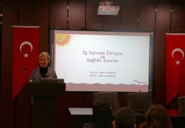 Üniversitemizde “İş Yerinde İletişim ve Sağlıklı Sınırlar” Konulu Hizmet İçi Eğitim Düzenlendi
