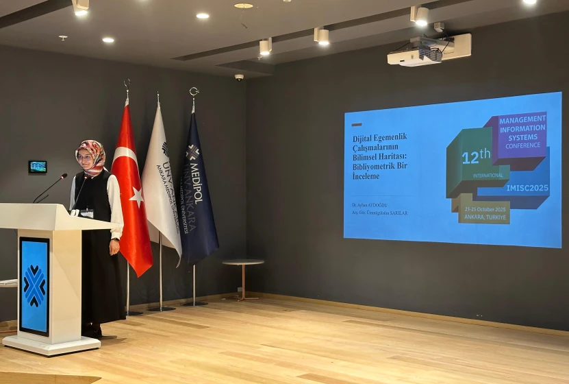 12. Uluslararası Yönetim Bilişim Sistemleri Konferansı (IMISC2025)’na Katılım Sağlandı