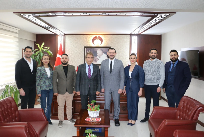 Gen&ccedil; Girişim ve Y&ouml;netişim Derneği Konya Şubesi'nden &uuml;niversitemize Ziyaret