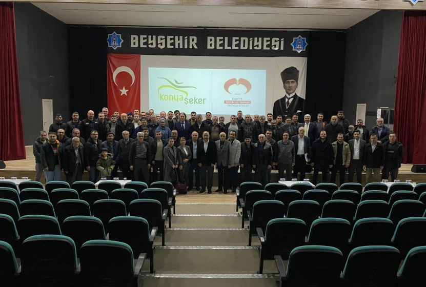 KGT&Uuml; and Konya Şeker Collaborate to Hold Farmer Meeting in Beyşehir