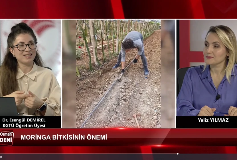 Öğretim Üyesi Dr. Esengül DEMİREL “Tarım Orman Gündemi” Programının Konuğu Oldu