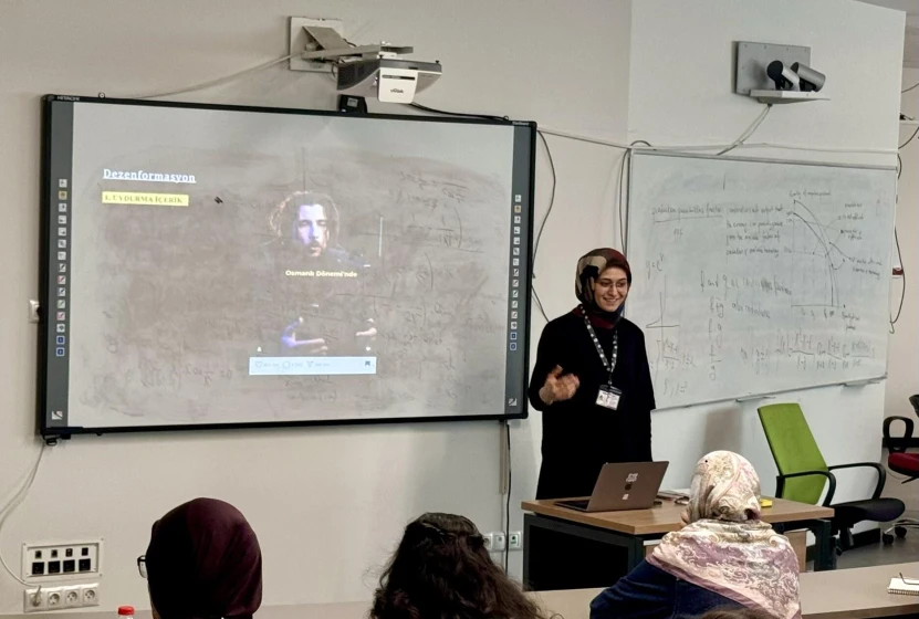 Üniversitemiz Öğrencilerine Yönelik Dezenformasyonla Mücadele Eğitimi Gerçekleştirildi