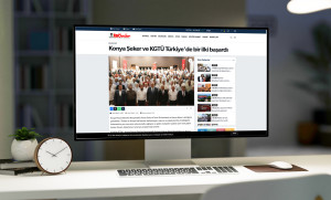 The Azotor Smart fertiliser, developed in collaboration between Konya Sugar and KGT&Uuml;, was unveiled
