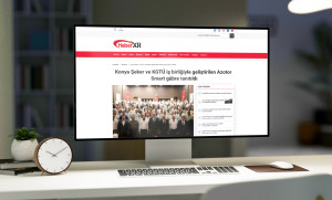 The Azotor Smart fertiliser, developed in collaboration between Konya Sugar and KGT&Uuml;, was unveiled