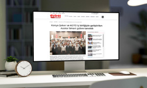 The Azotor Smart fertiliser, developed in collaboration between Konya Sugar and KGT&Uuml;, was unveiled