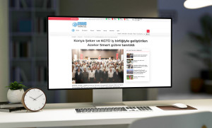 The Azotor Smart fertiliser, developed in collaboration between Konya Sugar and KGT&Uuml;, was unveiled