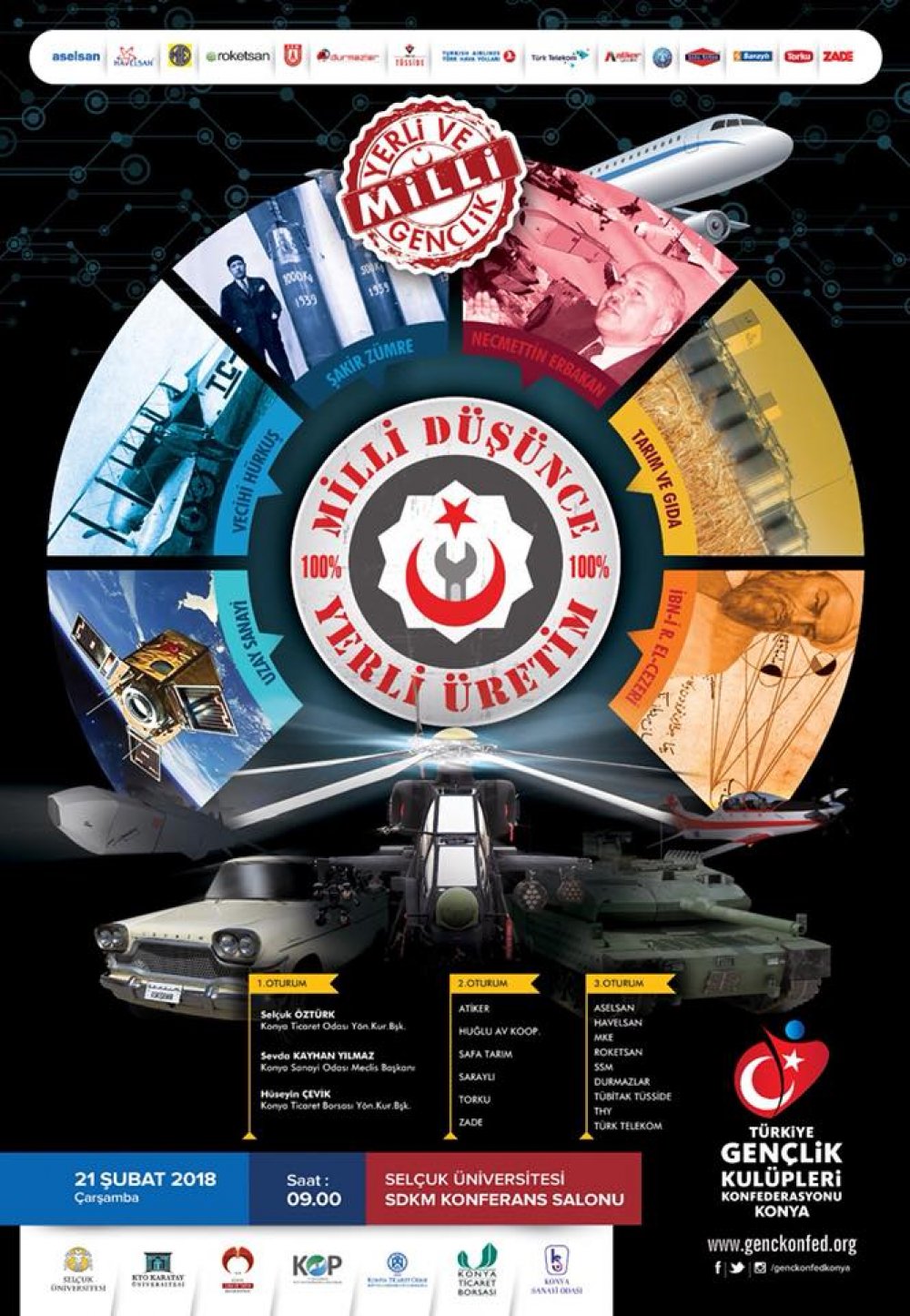 %100 Yerli &Uuml;retim %100 Milli D&uuml;ş&uuml;nce Sempozyumu