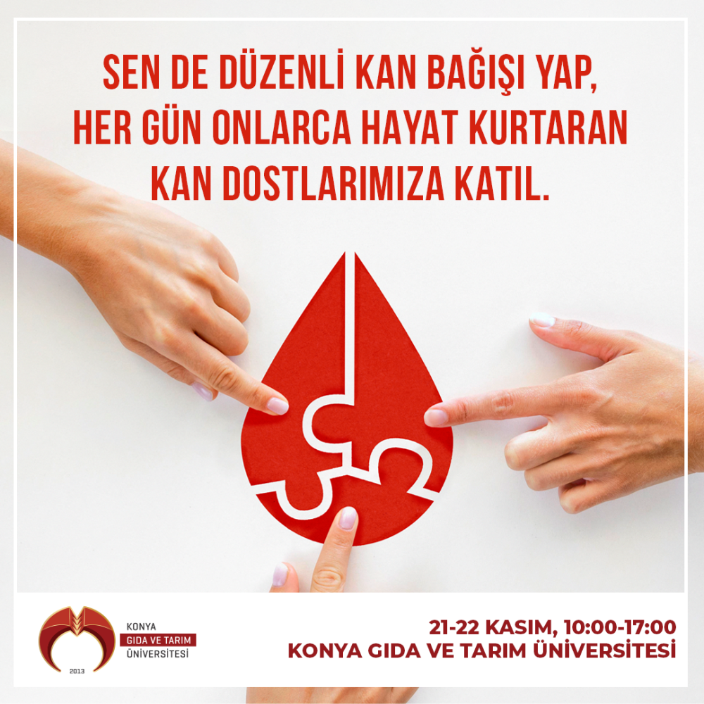 KGT&Uuml; Kızılay Kan Bağışı