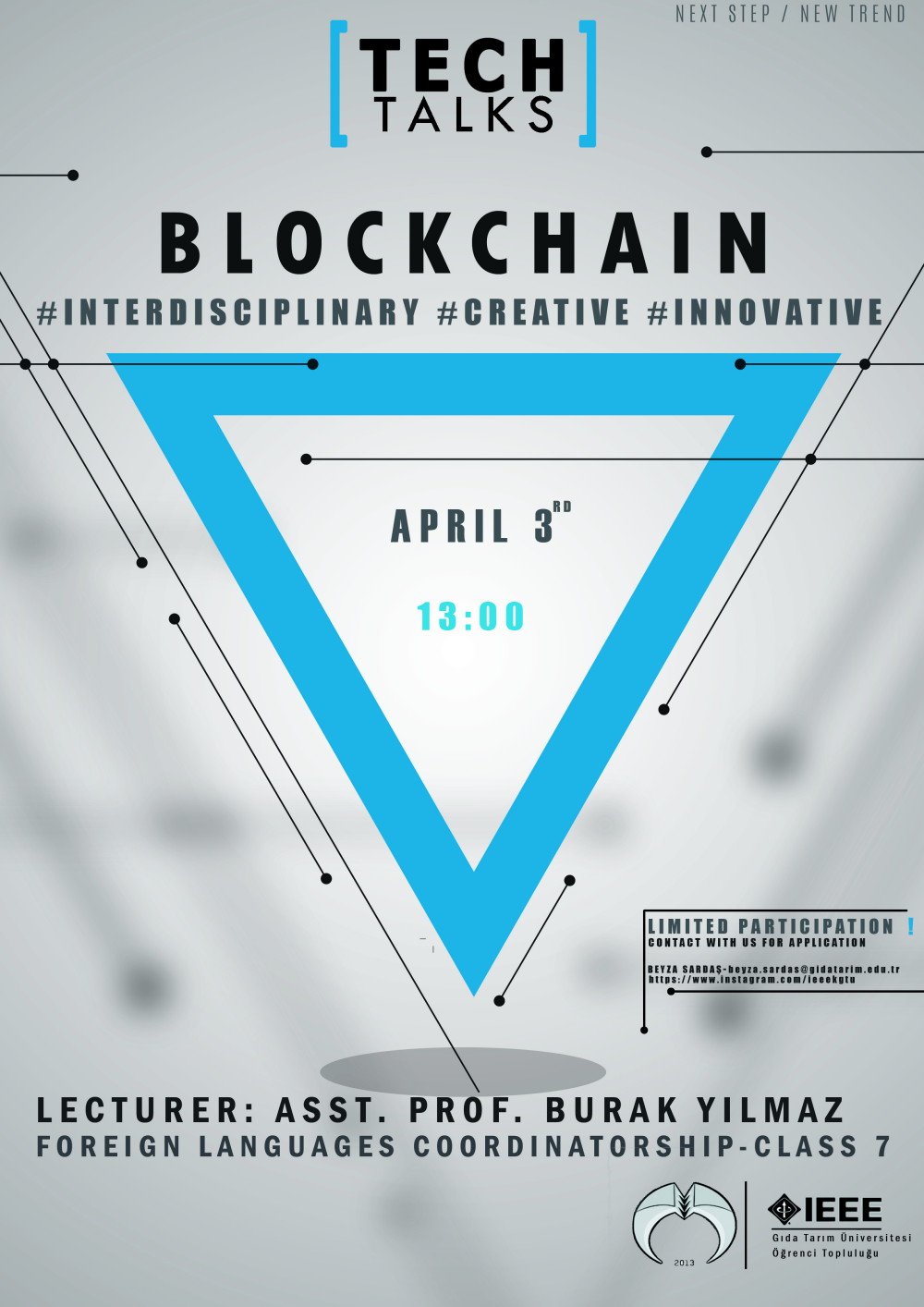 Tech Talks &ndash; Blockchain / 3 Nisan Salı 13:00