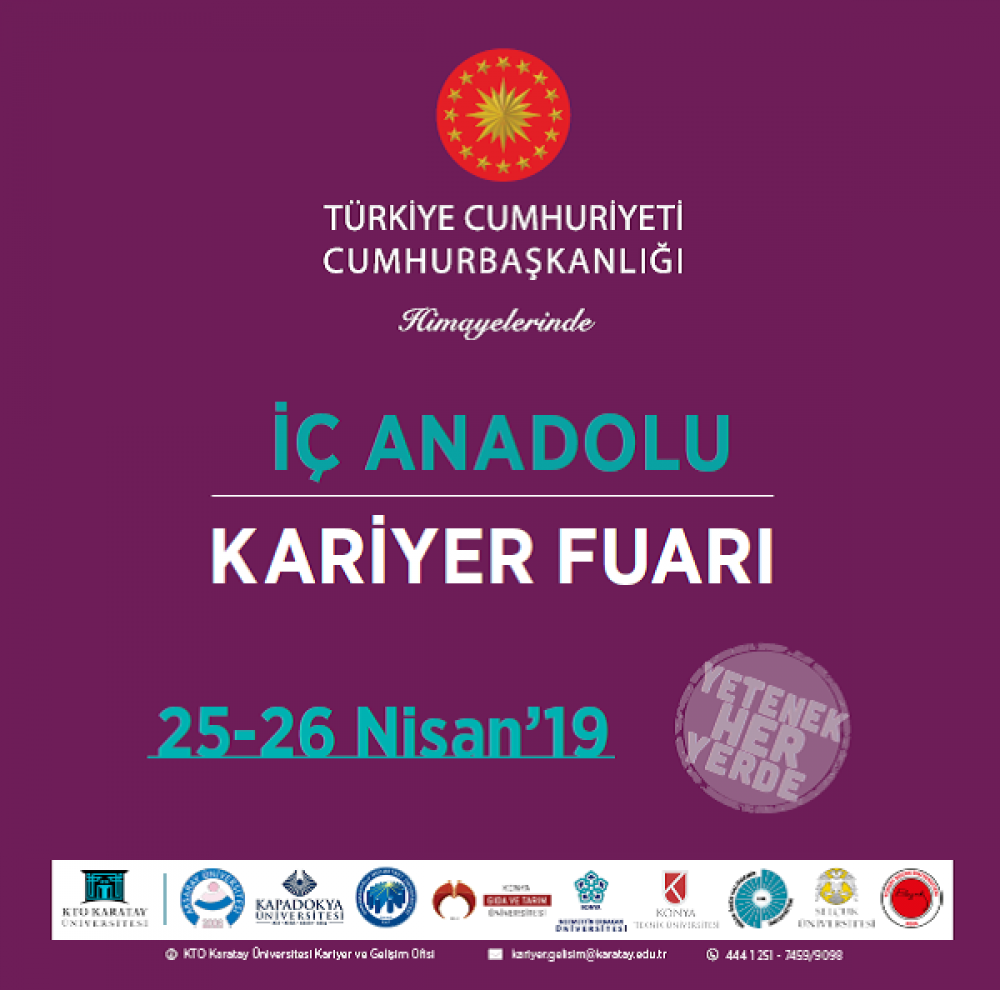 İ&ccedil; Anadolu Kariyer Fuarı Başladı !