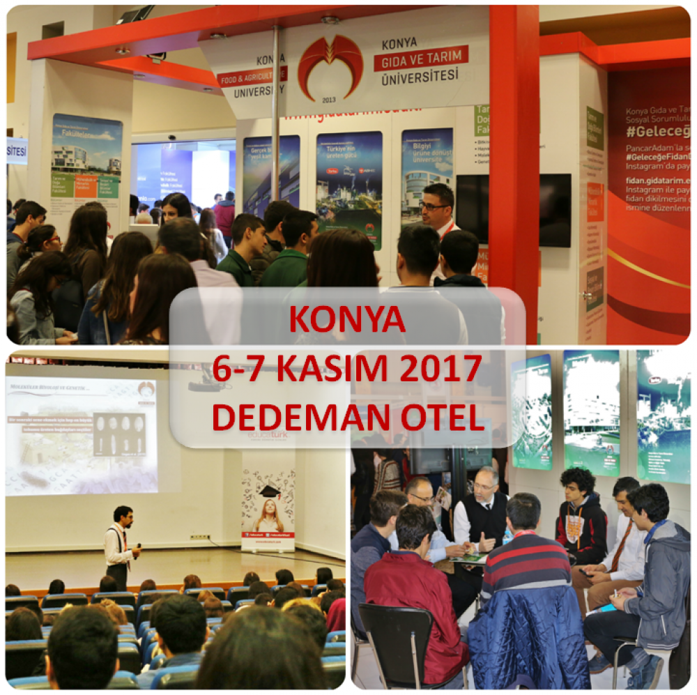 &Uuml;niversite Tanıtım Fuarı / 6-7 Kasım 2017 Konya