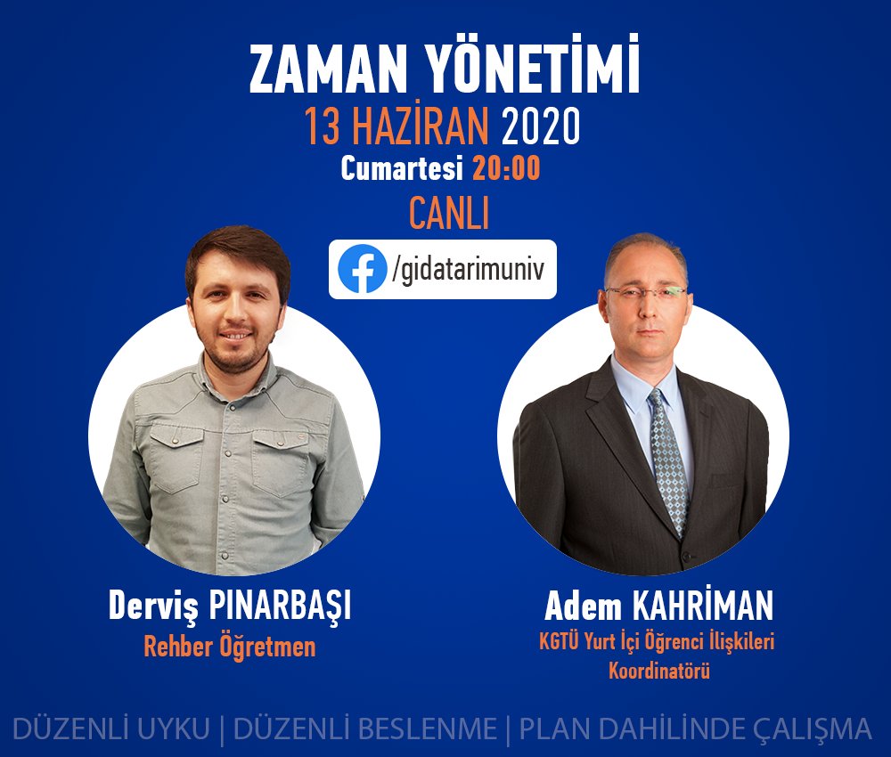 Online Canlı Yayın &ndash; Zaman Y&ouml;netimi / 13 Haziran Cumartesi Saat 20:00