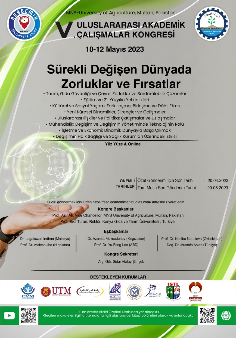 V. International Academic Studies Congress - Uluslararası Kongre