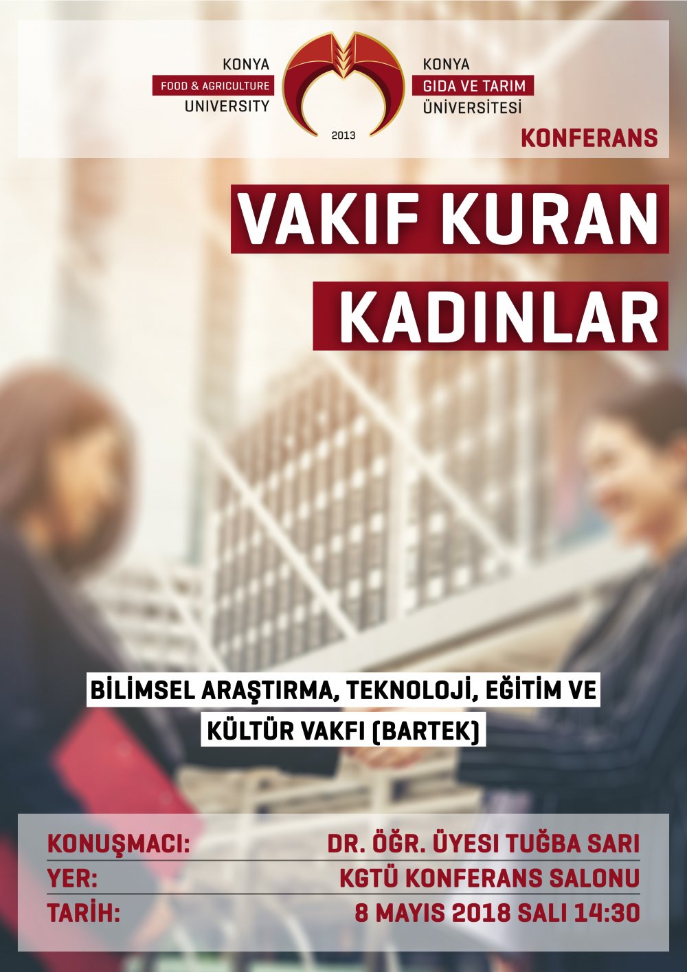 Vakıf Kuran Kadınlar &ndash; 8 Mayıs Salı 14:30