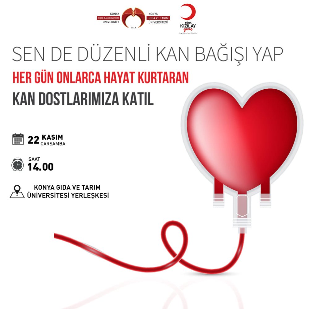 Sen de D&uuml;zenli Kan Bağışı Yap !