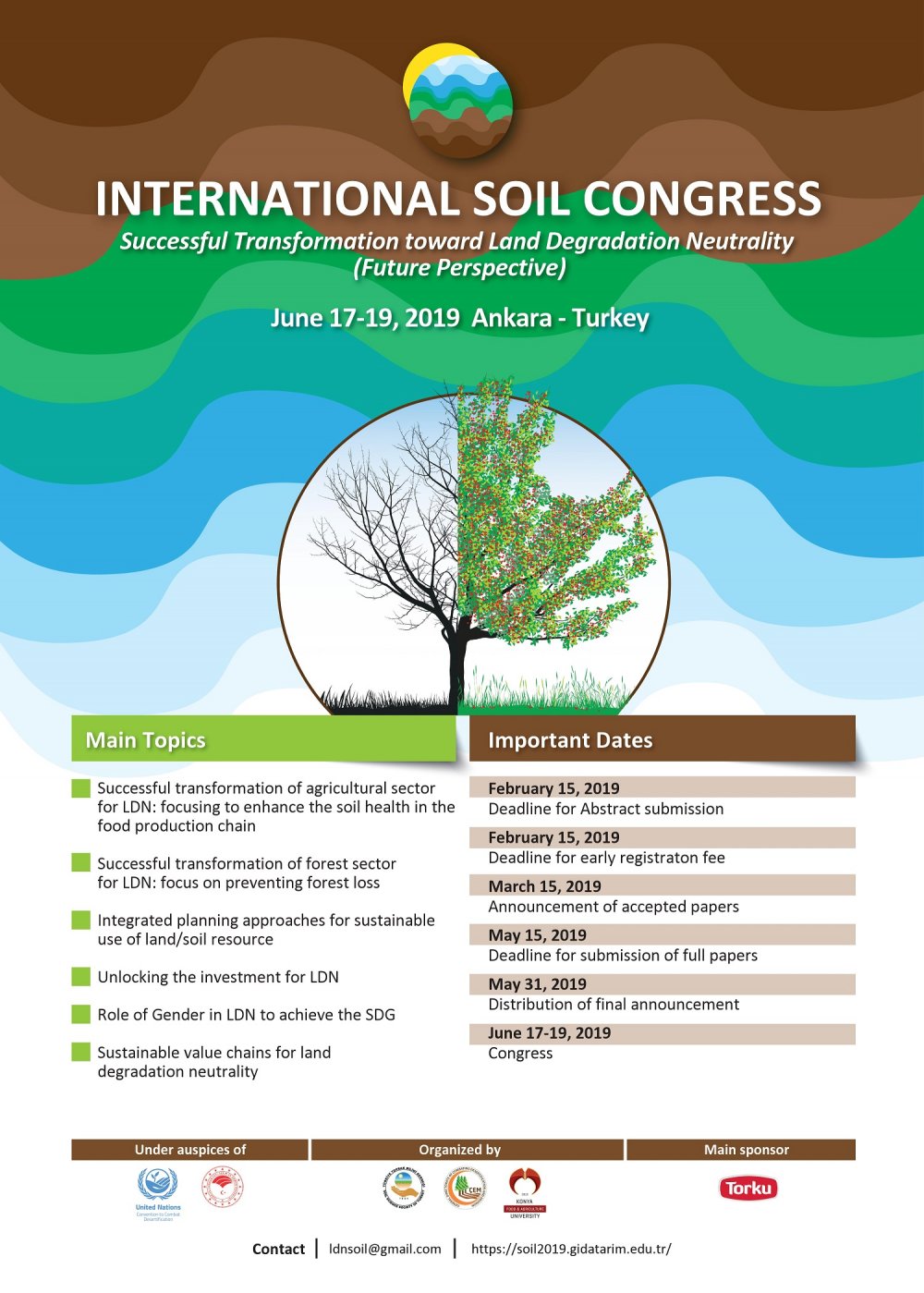 The International Conference on "Successful Transformation toward Land Degradation Neutrality (Future Perspective)"