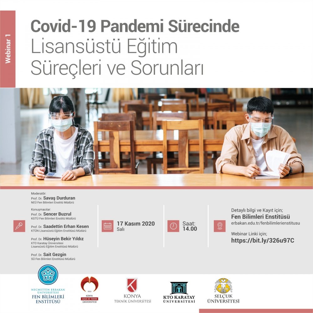Covid-19 Pandemi S&uuml;recinde Lisans&uuml;st&uuml; Eğitim S&uuml;re&ccedil;leri ve Sorunları